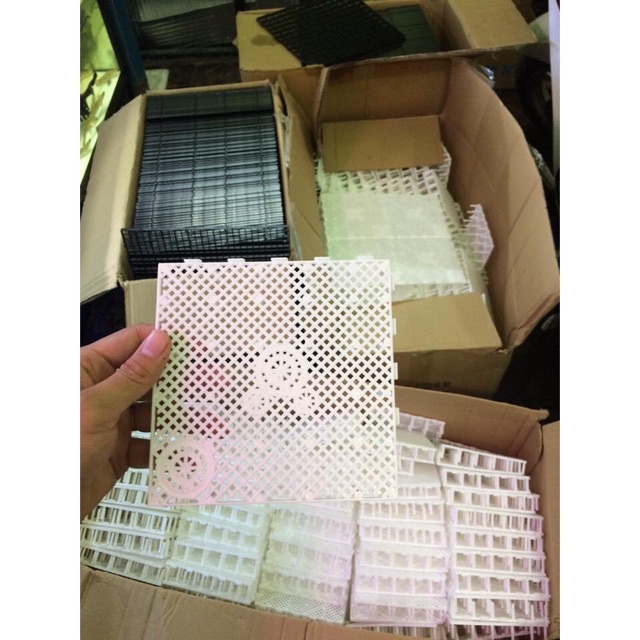 TẤM NHỰA LÓT ĐÁY BỂ LỌC - LÓT ĐÁY BỂ  KT 14.5CM