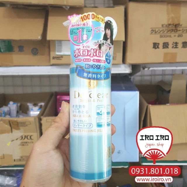 Gel tẩy tế bào chết Detclear Nhật Bản 180ml