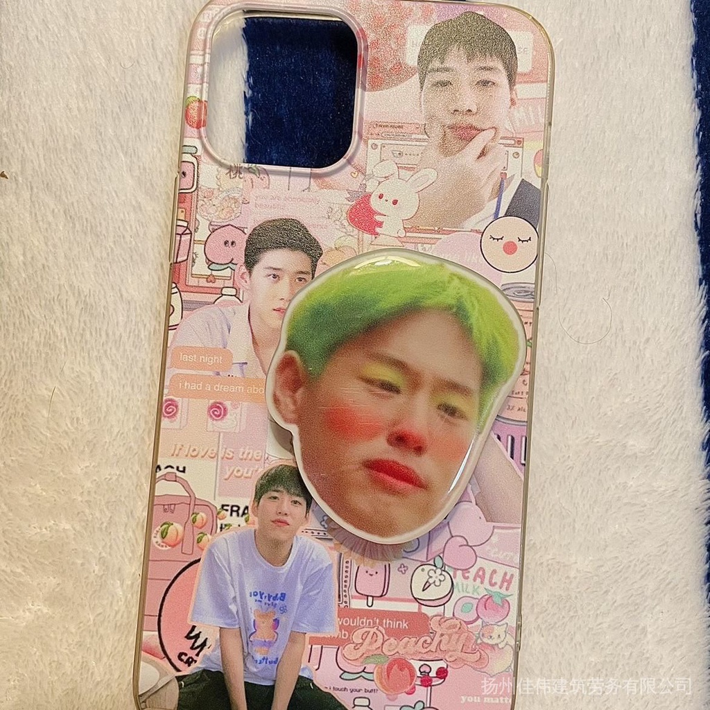 Giá Đỡ Điện Thoại Túi Khí Hình Người Ngoài Hành Tinh Vui Nhộn Phiên Bản Bkpp BKP billkin