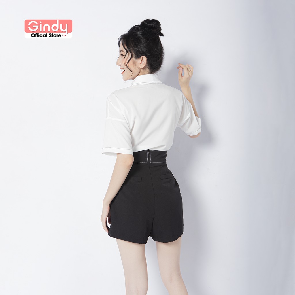 Quần giả váy ngắn GINDY chỉ nổi thời trang công sở, học sinh V20022