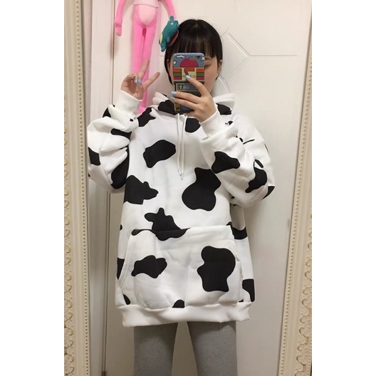 ♦️Áo Hoddie Nỉ Bò Sữa - Tay Cánh Dơi Dưới 75kg🔥