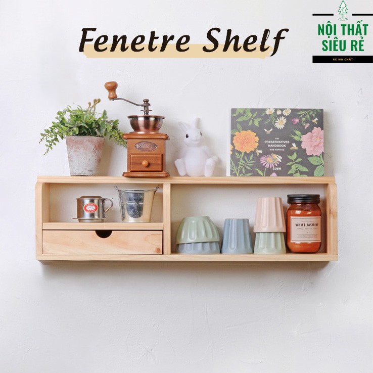 KỆ TREO TƯỜNG 2 NGĂN - BELLE SHELF 2