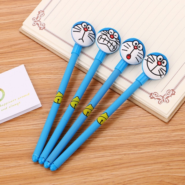 Combo 4 Bút Viết Nước Biểu Cảm Doremon Doraemon