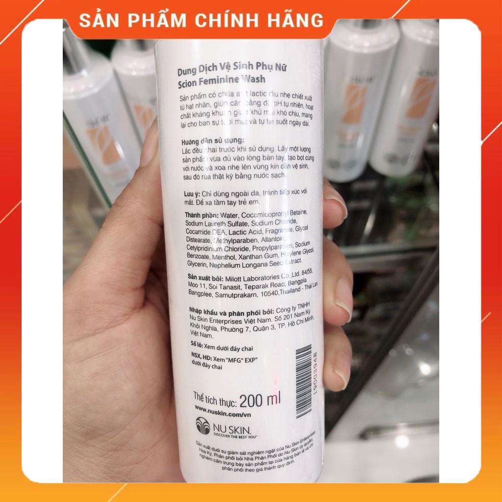 Dung Dịch Vệ Sinh Phụ Nữ Scion Nuskin mẫu mới