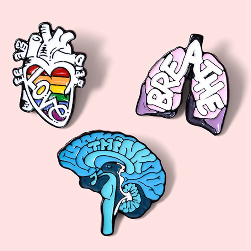 Trâm cài áo thiết kế kiểu dáng bộ phận cơ thể người