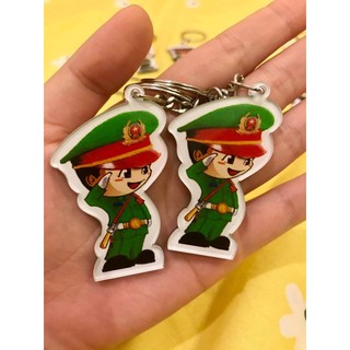 Combo 5 móc khoá chibi cảnh sát