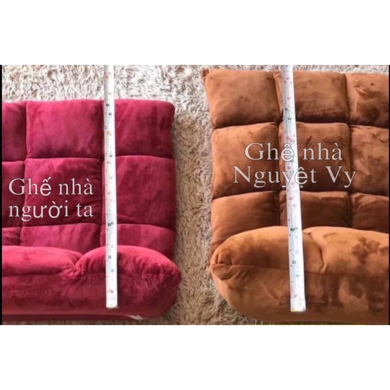 Ghế bệt tựa lưng nhung mịn rẻ đẹp nhất Hồ Chí Minh