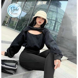 Quần Lengging Prada' mẫu mới hot trend 2022 ảnh thật N053