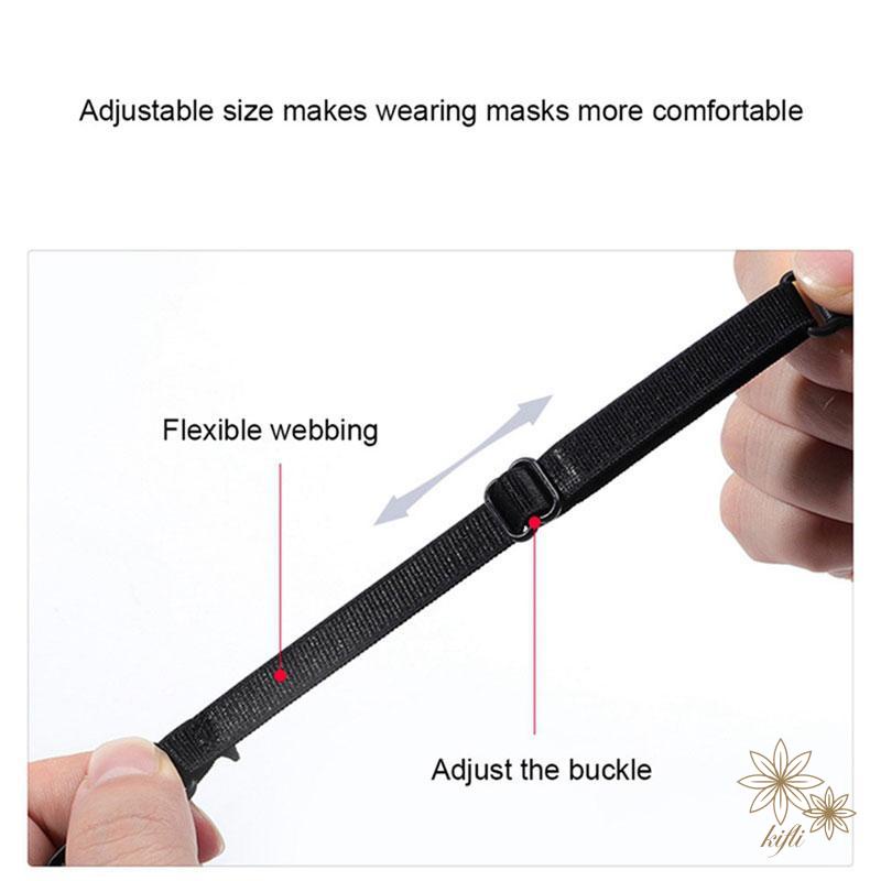 Dây Đeo Khẩu Trang Co Giãn Chống Trượt Có Thể Điều Chỉnh