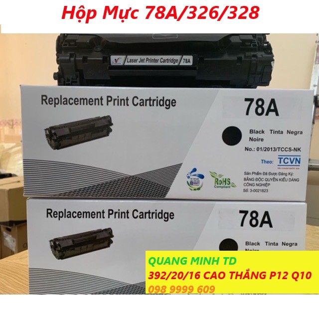 Hộp Mực 78A/326/328 - CNON LBP 6230DN, 6200, 4410, 4420, 4430,4450,4550,4470,4480,D520 - HP P1566, P1606, M1536 - CE278A