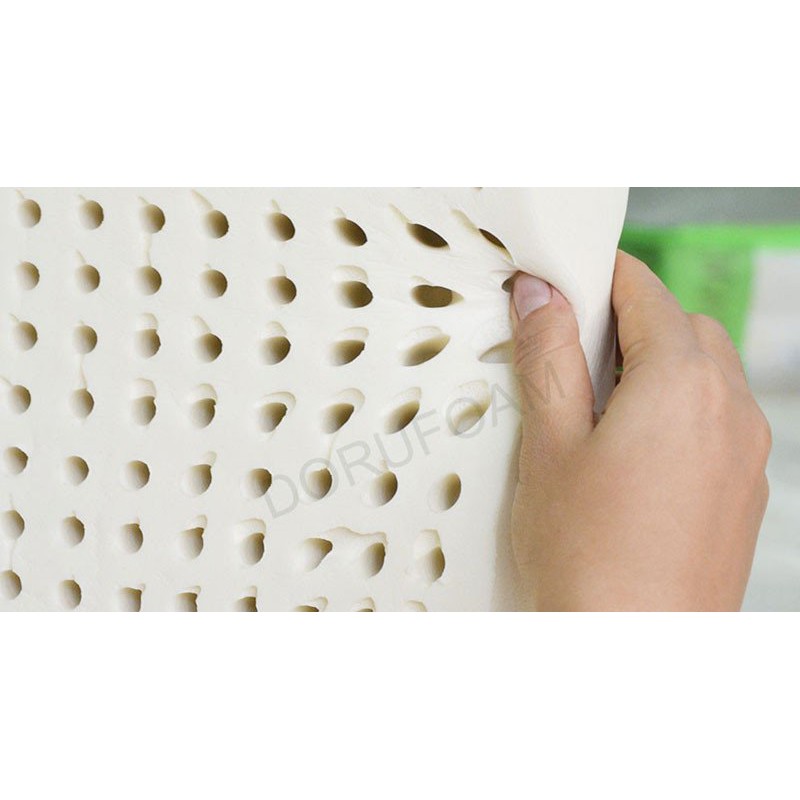 Gối cao su thiên nhiên em bé Oval Đồng Phú 30x50x7cm