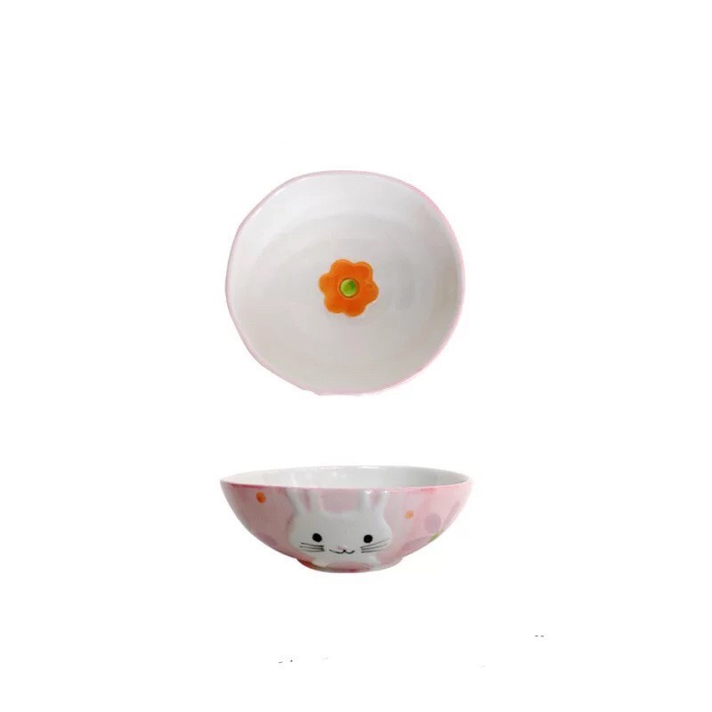 Bát sứ ăn dặm cho bé hình con vật ngộ nghĩnh