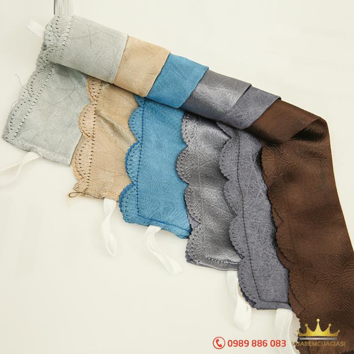 TT Rèm cửa màu nâu đủ size cho cửa sổ, cửa đi, cửa sổ phòng khách, cửa sổ phòng ngủ, chống nắng cực thấp 5