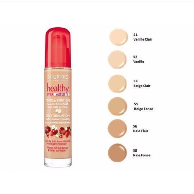 Kem nền Bourjois Healthy Mix Serum | BigBuy360 - bigbuy360.vn