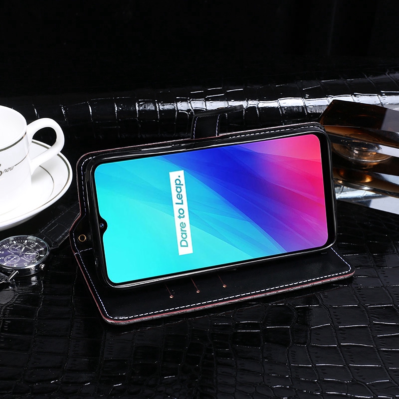 Bao da điện thoại có nắp đậy cho REALME C3 (có 3 camera)