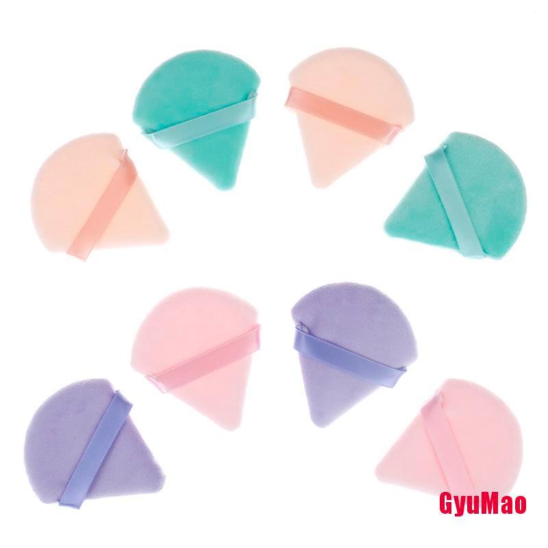 Set 2 Mút Trang Điểm Hình Tam Giác Bằng Vải Nhung Tiện Dụng