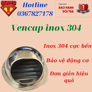 Vencap,cửa che côn trùng,cửa gió inox 304
