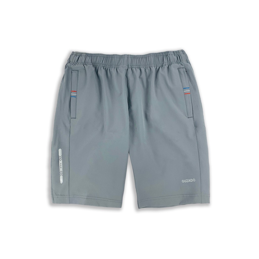 Quần đùi nam GUZADO, dáng short, vải gió mềm, co giãn tốt, vận động thoải mái GSR03 | BigBuy360 - bigbuy360.vn