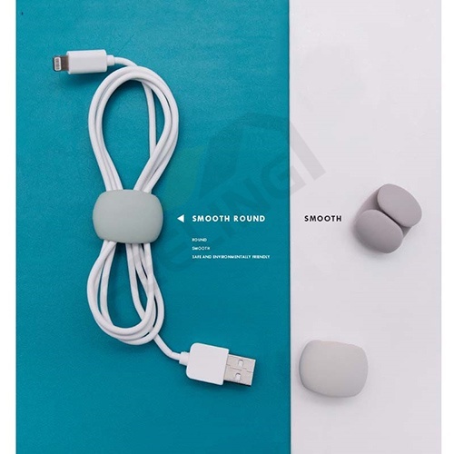 ⭐ Kẹp Cố Định Dây Cáp / Tai Nghe Gọn Gàng Có Thể Tái Sử Dụng