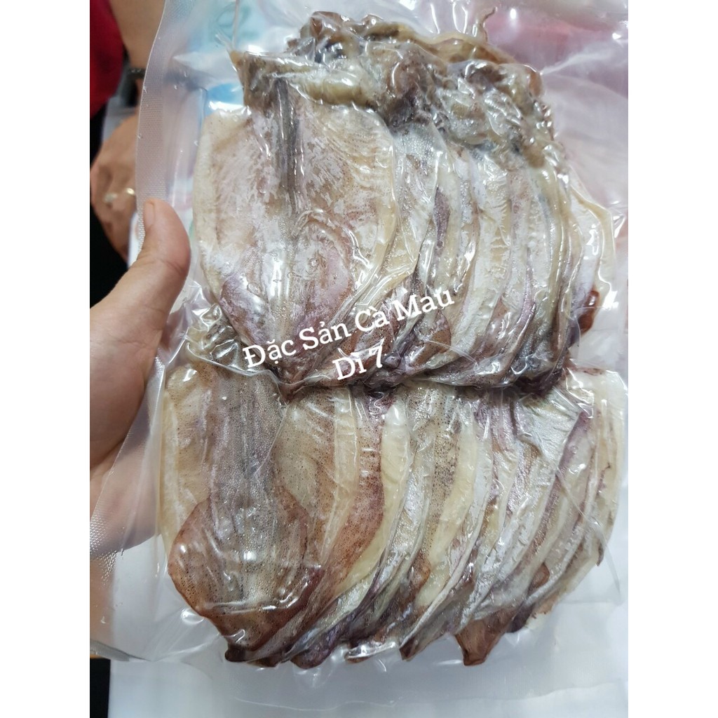 [500Gram] Mực khô Sông Đốc, Cà Mau loại 70-80 con 1kg