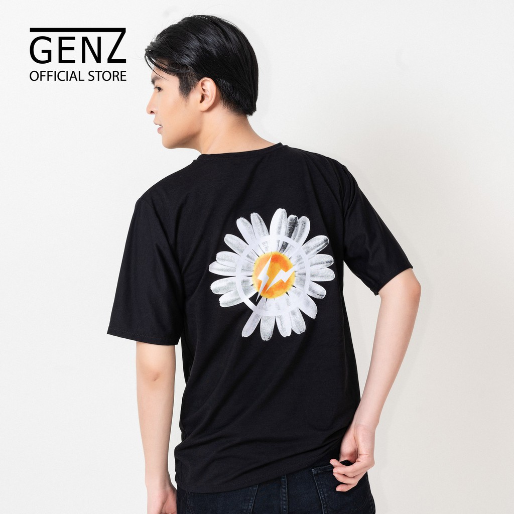 [Mã FASHIONMALLT4 giảm tới 30K đơn 150K] Áo thun tay lỡ GENZ dáng Unisex form rộng phong cách Ulzzang Turbo Devil - Z19 | BigBuy360 - bigbuy360.vn