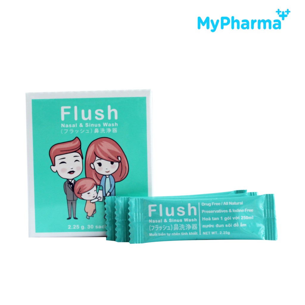 Muối rửa mũi Flush