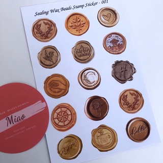 Bullet Journal Stamp Sticker - A6