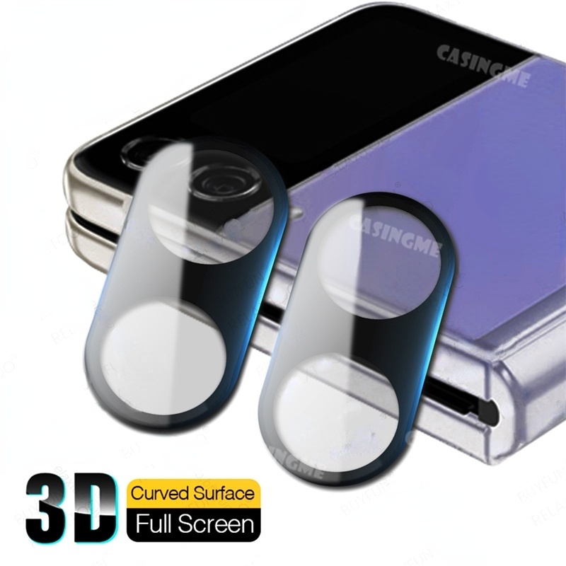 Kính Cường Lực 3D Bảo Vệ Ống Kính Máy Ảnh Toàn Diện Cho Samsung Galaxy Z Flip4 5G Sumsung Z Flip 4 Zflip4