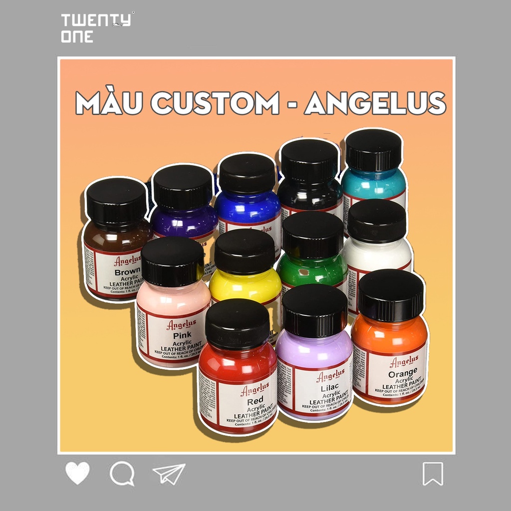 Sơn Angelus USA Custom Giày Chuyên Dụng ( Bảng Màu 1 )