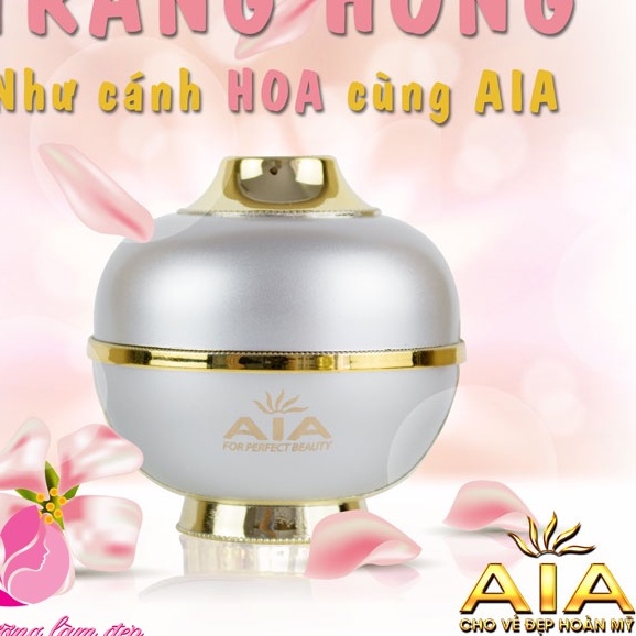 Mỹ Phẩm AIA - Kem dưỡng trắng da, Ngừa thâm quầng mắt, Se khít lỗ chân lông
