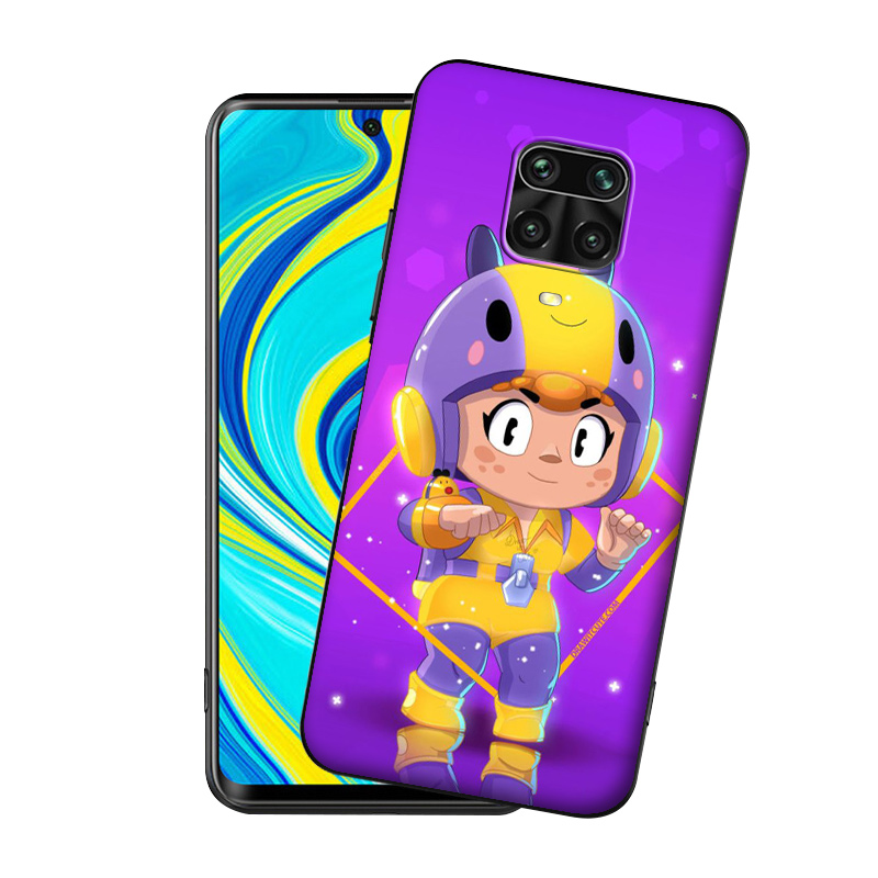 Ốp Điện Thoại Silicon Mềm Họa Tiết Hoạt Hình Brawl Stars Cho Xiaomi Redmi Note 9 9a 9c 9s 10 Poco F2 Pro Max Lite Ultra