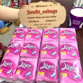 Băng Vệ Sinh Libera Siêu Thấm Bịch 6 gói Không Cánh