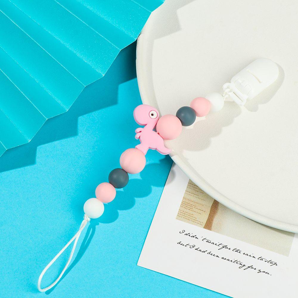 LUOL Giá Đỡ Núm Vú Giả Hình Gấu Trúc Chống Cắn Cho Bé