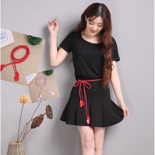 Madam Dzi - Thắt lưng dây kết chiếc lá