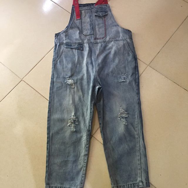 Quần yếm bò si tuyển