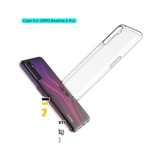 Ốp lưng OPPO Realme 6i - Realme 6 Pro silicon dẻo trong suốt