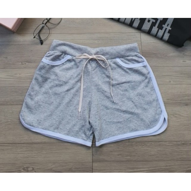 QUẦN ĐÙI VIỀN DÂY RÚT CÓ TÚI XINH XẮN | BigBuy360 - bigbuy360.vn