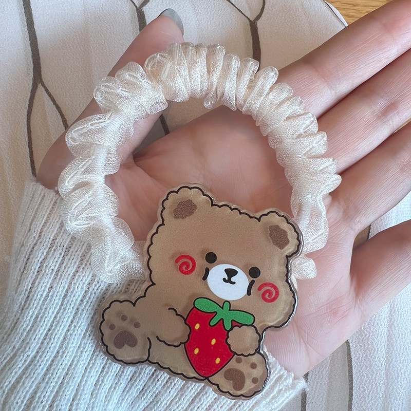 Vòng Đeo Tay Dây Da Nhỏ Thắt Nơ Họa Tiết Trái Tim Phong Cách Nữ Sinh Ngọt Ngào Cho Bé Gái