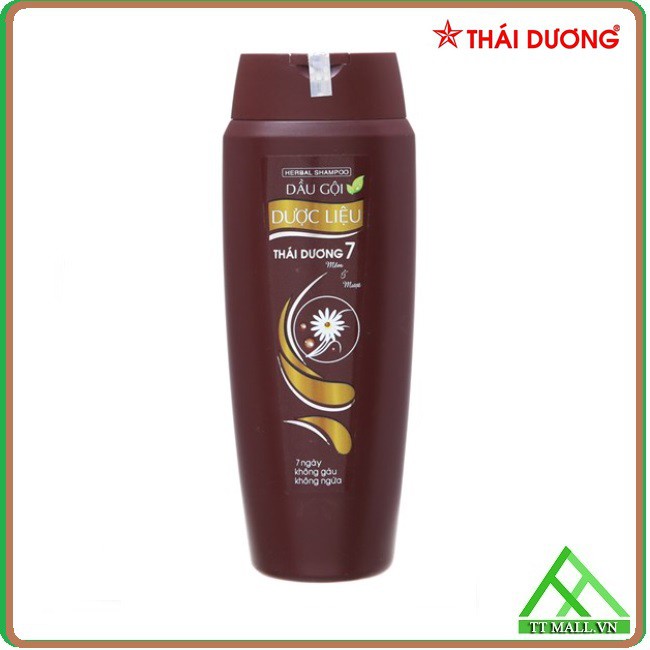 Dầu Gội Dược Liệu Thái Dương 7 200ml - 7 ngày không gàu không ngứa