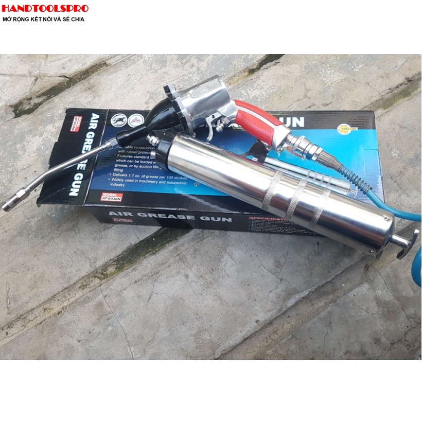 Súng bơm mỡ hơi 500cc AT-6036N HYMAIR