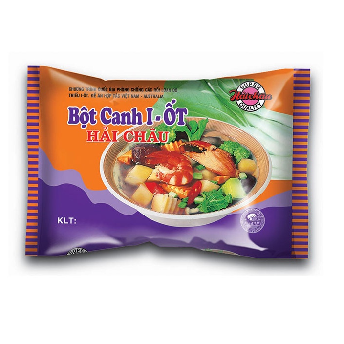 Bột canh i-ốt Hải Châu 190gr