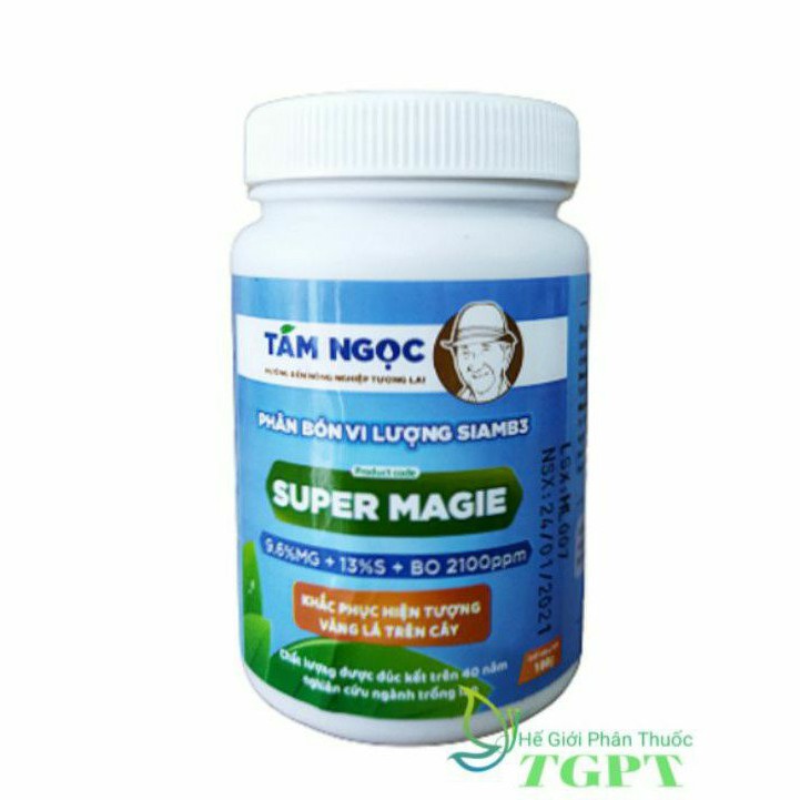 Phân bón Super Magie Sulfat - Super Magnisal - 100g