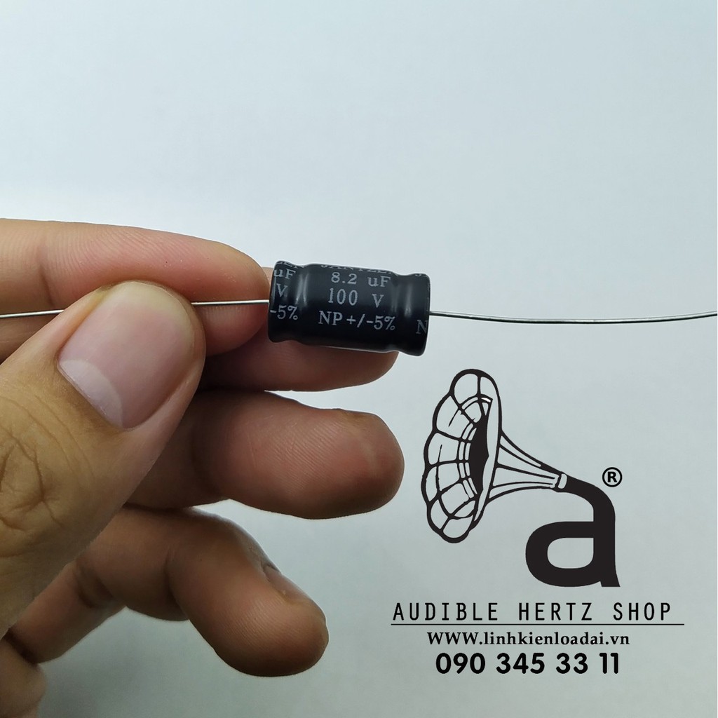 Tụ 8.2uF 100Vdc Jantzen-Audio Elecap