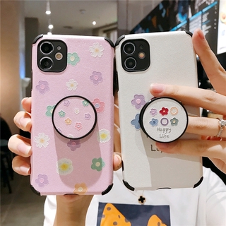 Colorful Flowers Ốp lưng Huawei Nova5T Nova 7i Nova7 se Nova3i 3e Soft Case With Holder Huawei Y7 Pro Y9S Y9 prime 2019 Phone Case Cover
