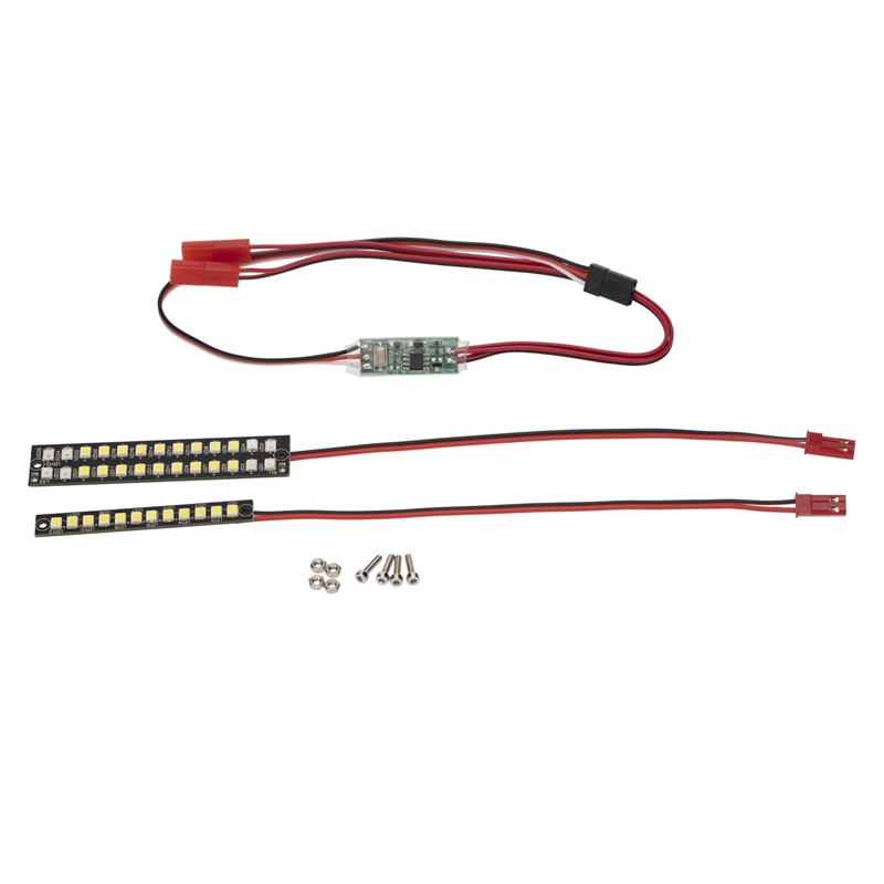 Thanh Đèn Led Cản Trước / Sau 70mm 58mm Chống Nước Nâng Cấp Cho Xe Điều Khiển TRAXXAS 1 / 10 MAXX RC
