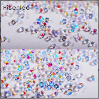 Hạt đá giả kim cương chân trần nhọn 1.1mm ( HISENEE tên) dùng trang trí móng tay nail, điện thoại..