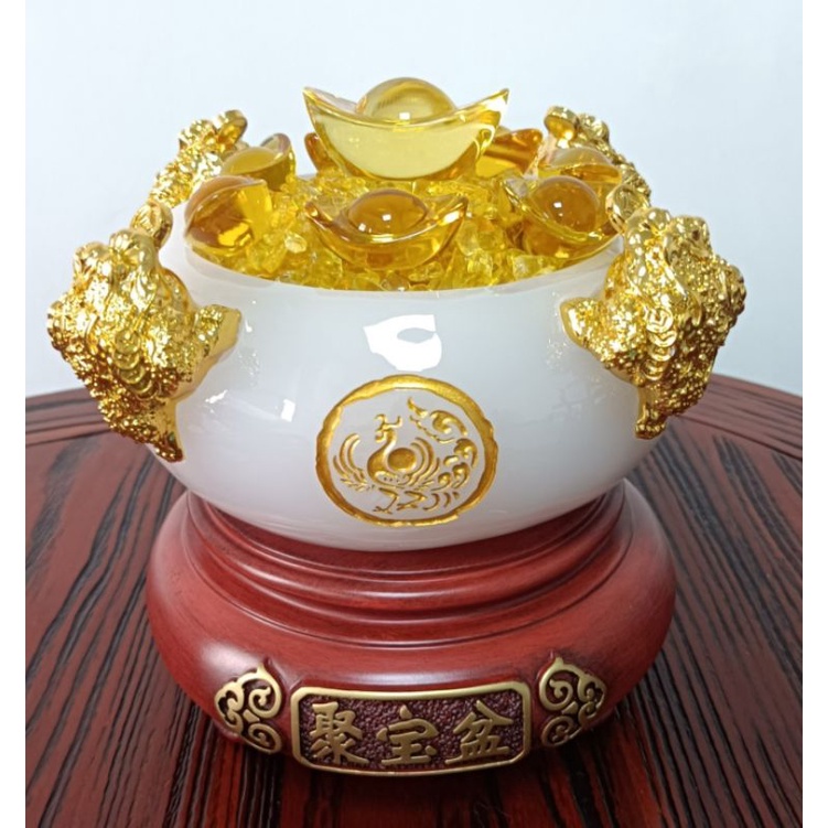 bát tụ bảo ngọc kim bảo tài lộc