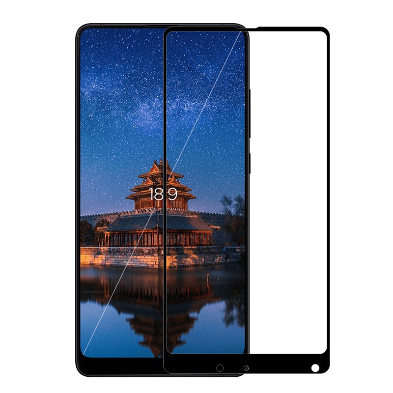 Kính cường lực độ cứng 9H bao phủ toàn diện cho Xiaomi Mi Mix 2 / Xiaomi Mi Mix 2S và phụ kiện