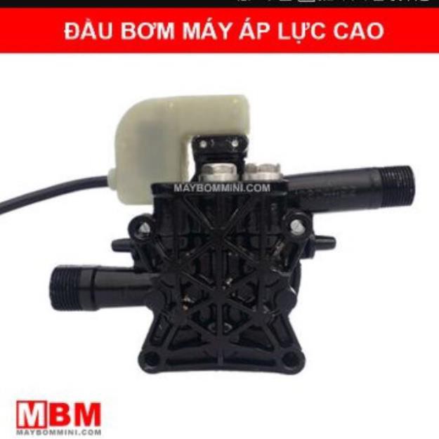 Đầu bơm máy rửa xe gia đình đầu bơm áp lực 4 ốc