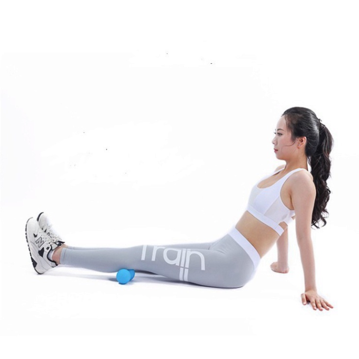 Bóng đôi massage giãn cơ, Bóng Cao Su giãn Cơ KSONE ĐenSport